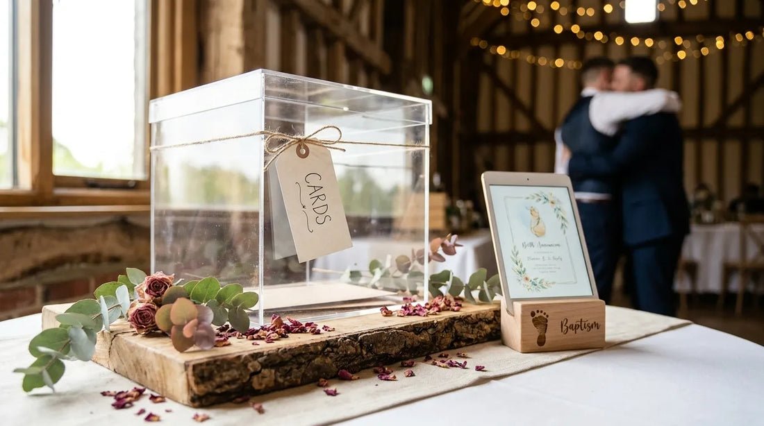 Briefboxen zur Hochzeit