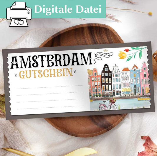 Amsterdam Gutschein Herzensprojekt Manufaktur