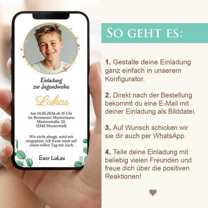Einladung Jugendweihe