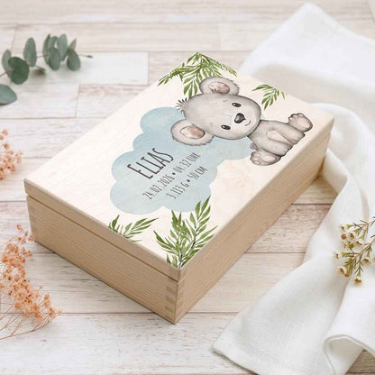 Erinnerungsbox Geburt "Koala"