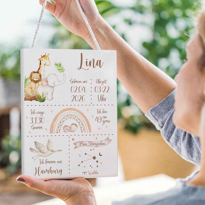 Geburtsdaten Geschenk