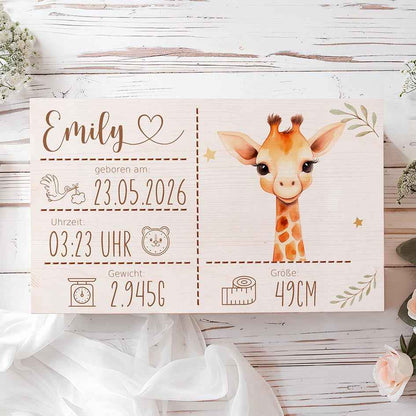 Erinnerungsbox Baby Foto
