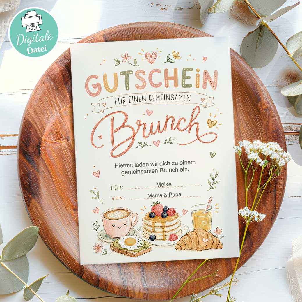 Brunch Gutschein