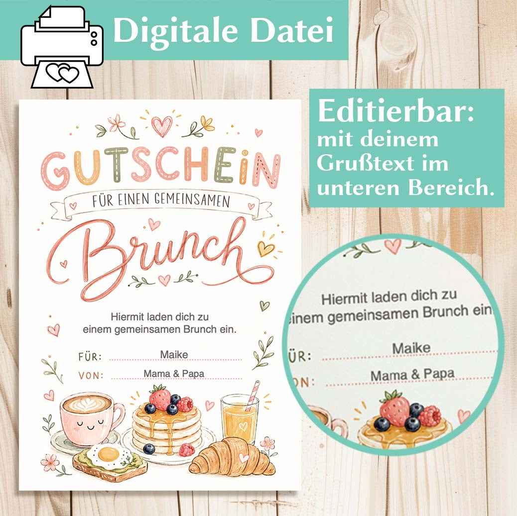Brunch Gutschein