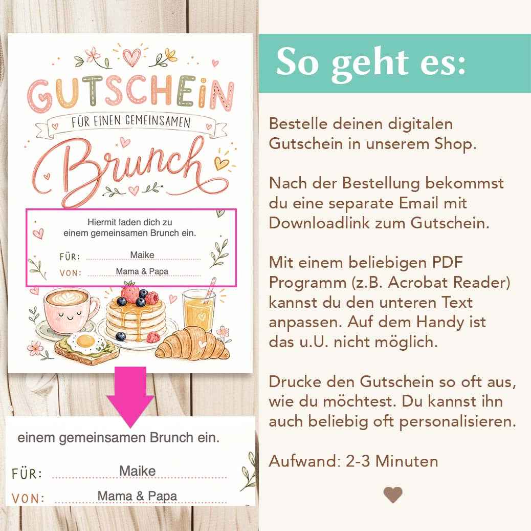 Brunch Gutschein
