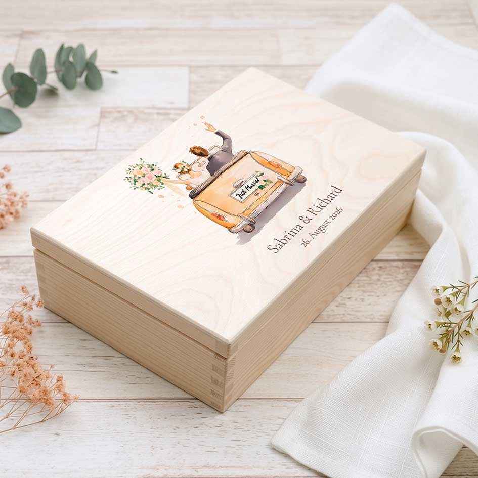 Erinnerungskiste Hochzeitsgeschenk