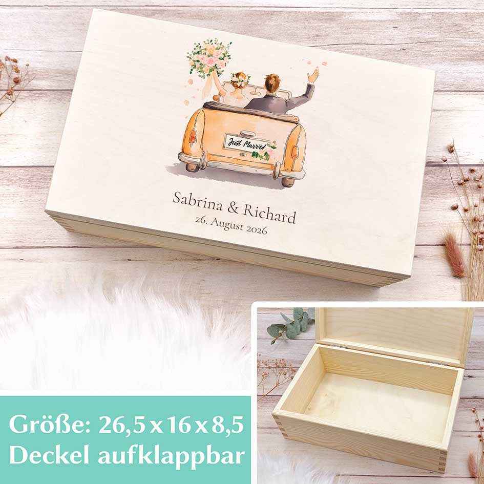 Erinnerungskiste Hochzeitsgeschenk
