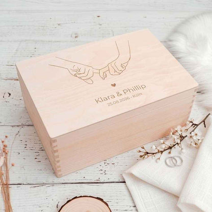 Erinnerungsbox Hochzeit Ringe