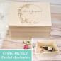 Preview: Erinnerungsbox Gravur Hochzeit